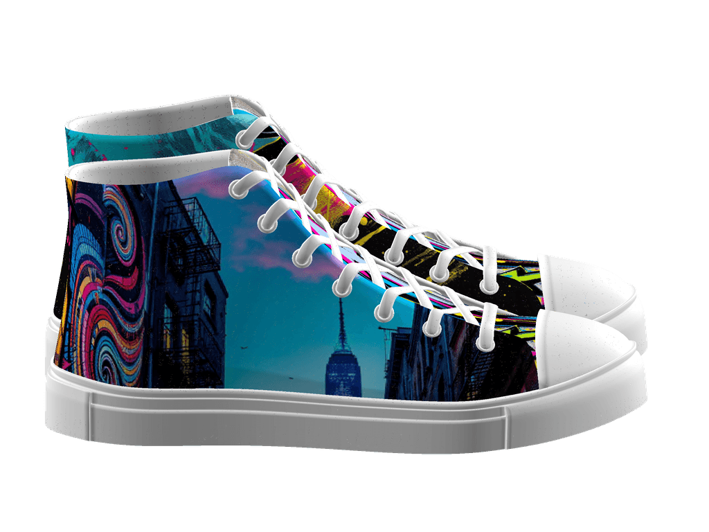 Women's High Top Canvas Shoes