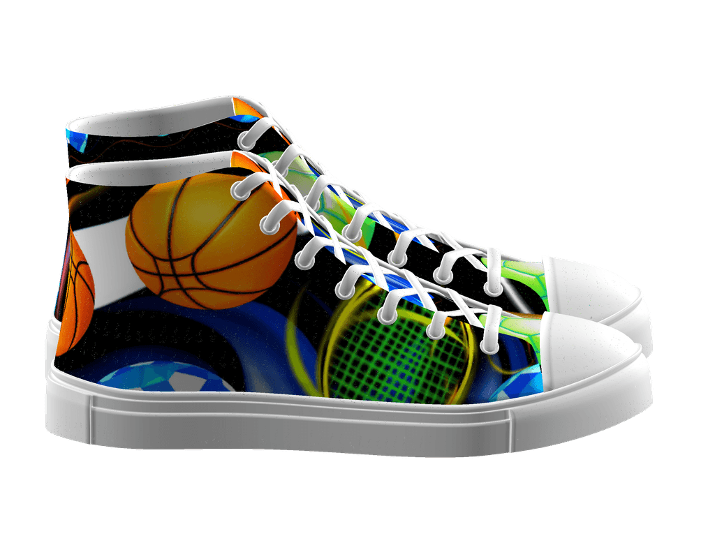 Women's High Top Canvas Shoes