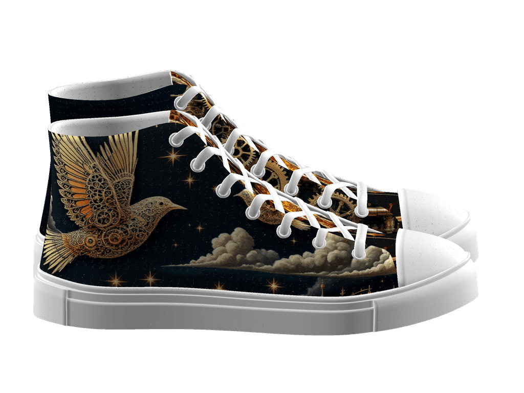 Men's High Top Canvas Shoes