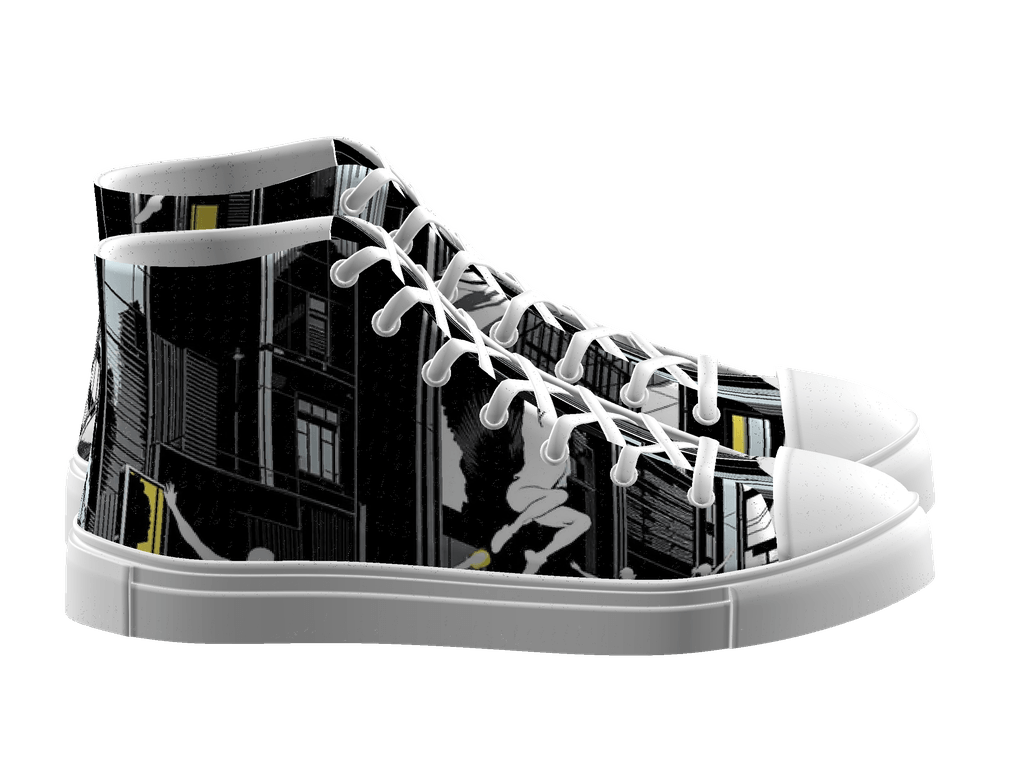 Women's High Top Canvas Shoes