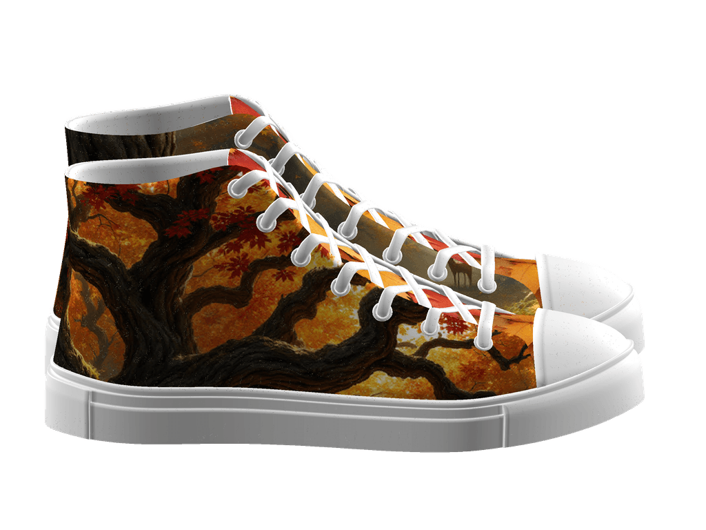 Men's High Top Canvas Shoes