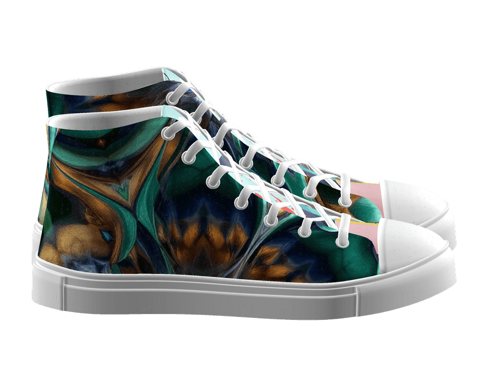 Men's High Top Canvas Shoes