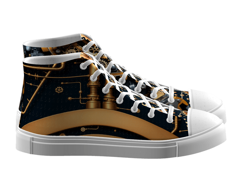 Men's High Top Canvas Shoes