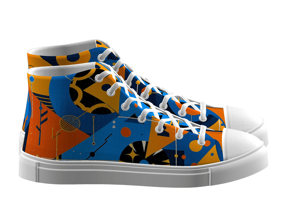 Women's High Top Canvas Shoes