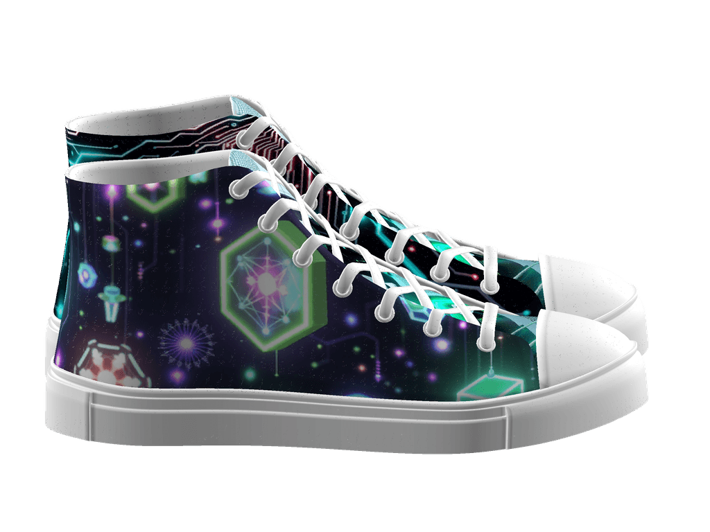 Women's High Top Canvas Shoes