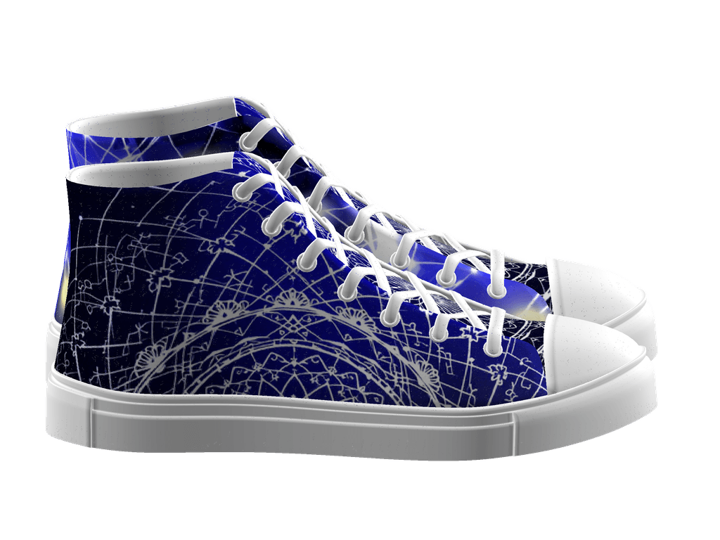 Women's High Top Canvas Shoes