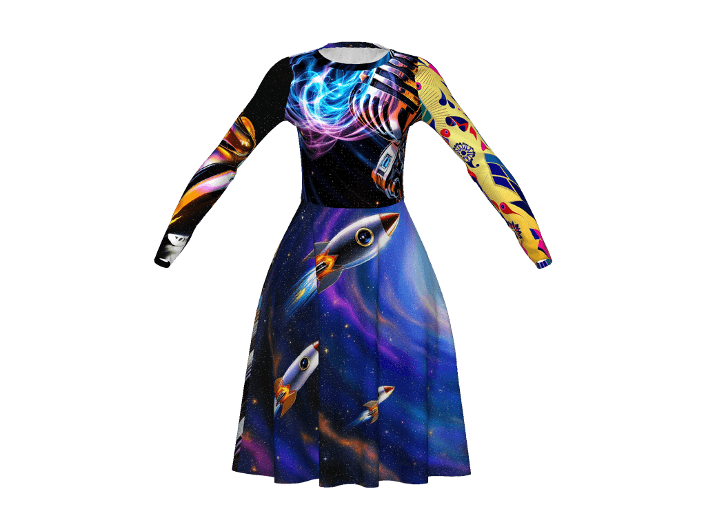 Long Sleeve Midi Dress