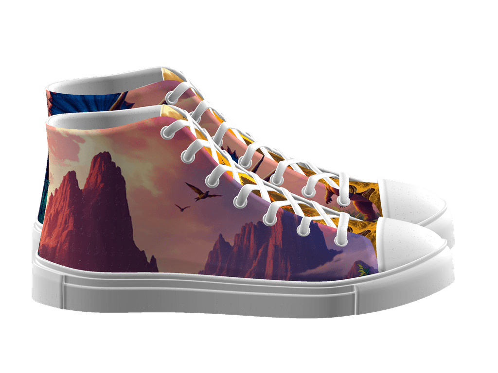 Men's High Top Canvas Shoes