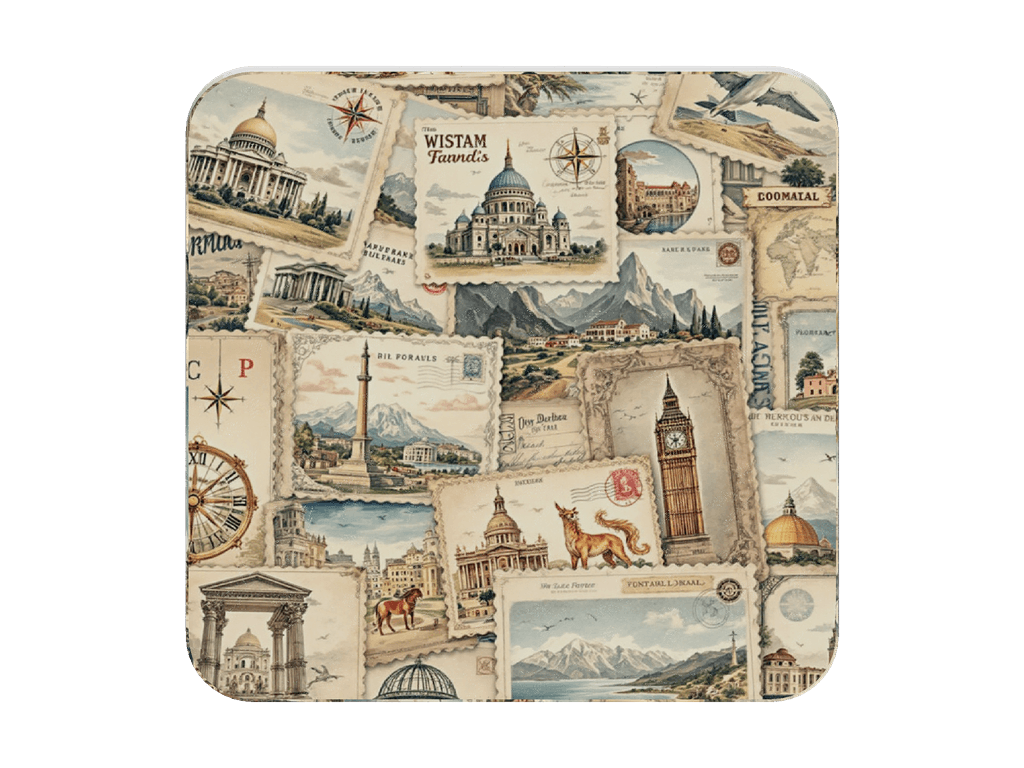 Cork-Back Coaster