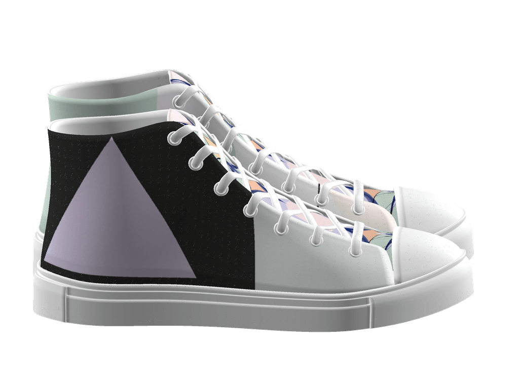 Men's High Top Canvas Shoes