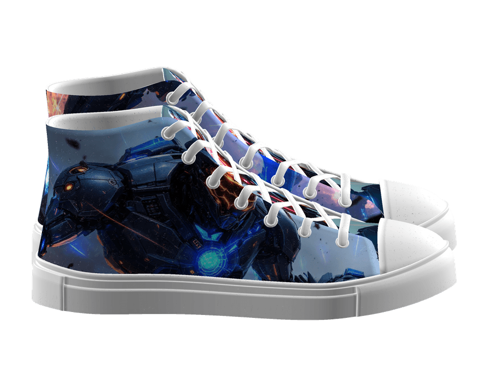 Men's High Top Canvas Shoes