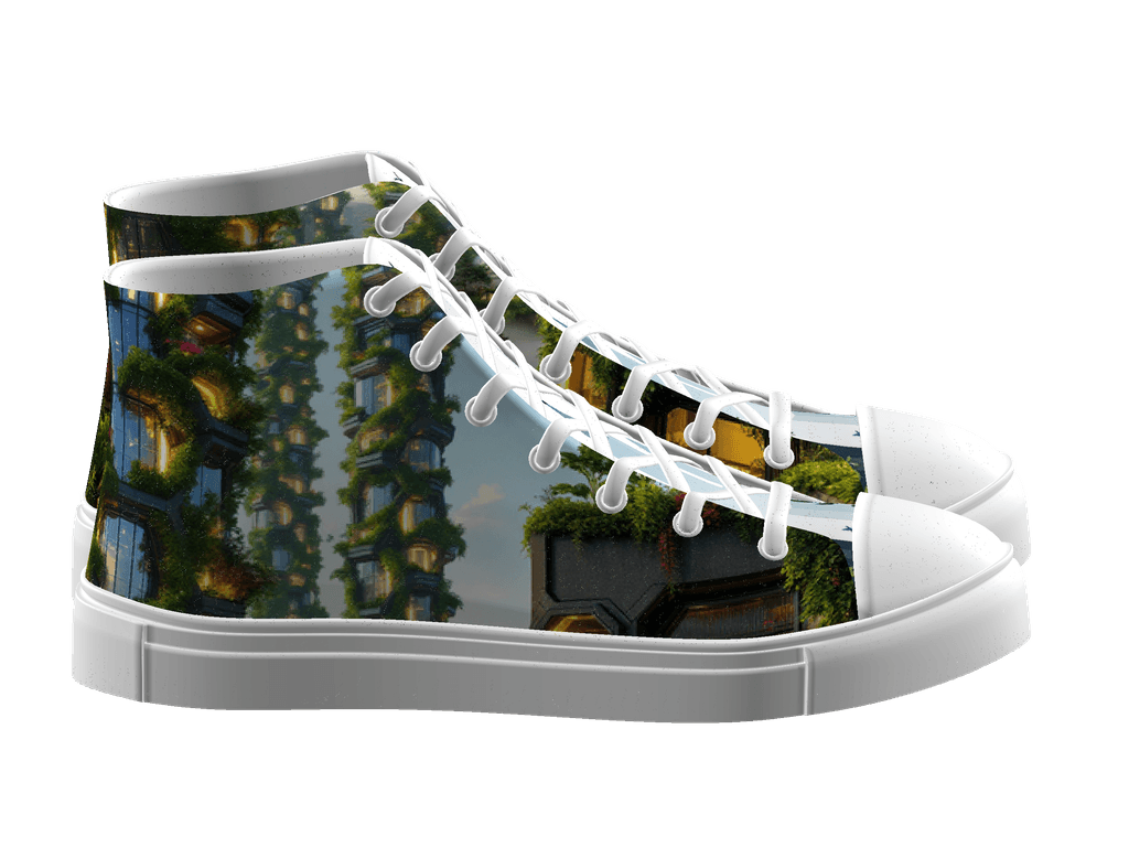 Women's High Top Canvas Shoes