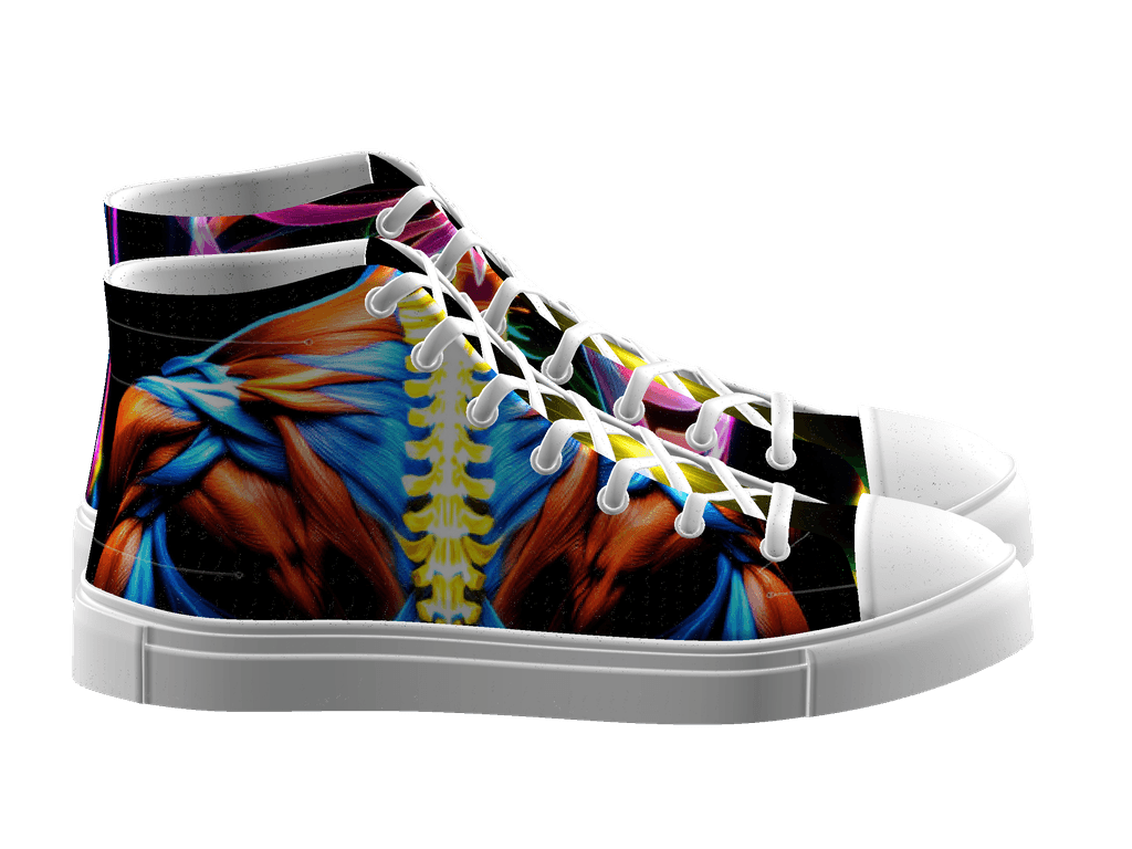 Men's High Top Canvas Shoes