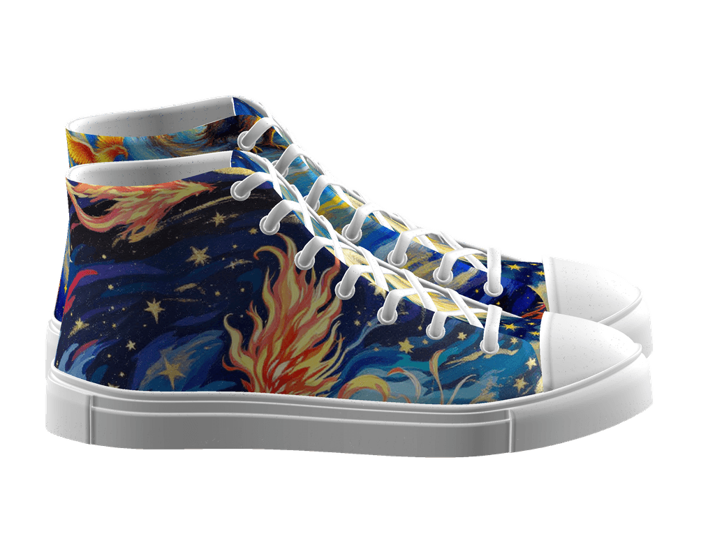 Women's High Top Canvas Shoes