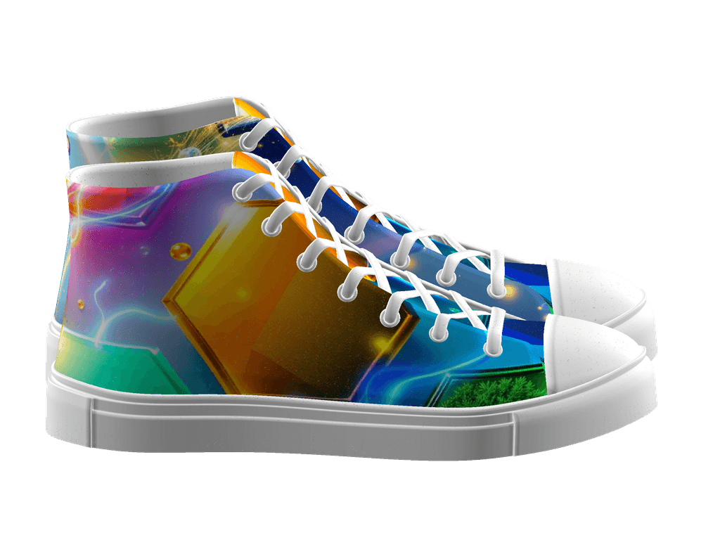 Men's High Top Canvas Shoes