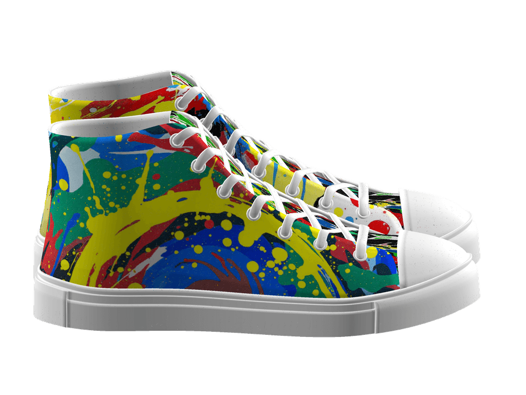 Women's High Top Canvas Shoes