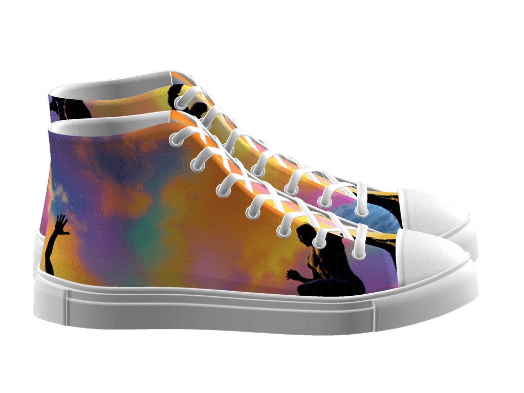 Women's High Top Canvas Shoes