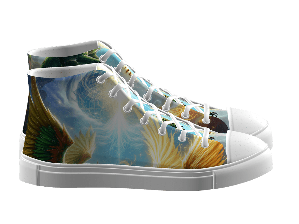 Men's High Top Canvas Shoes