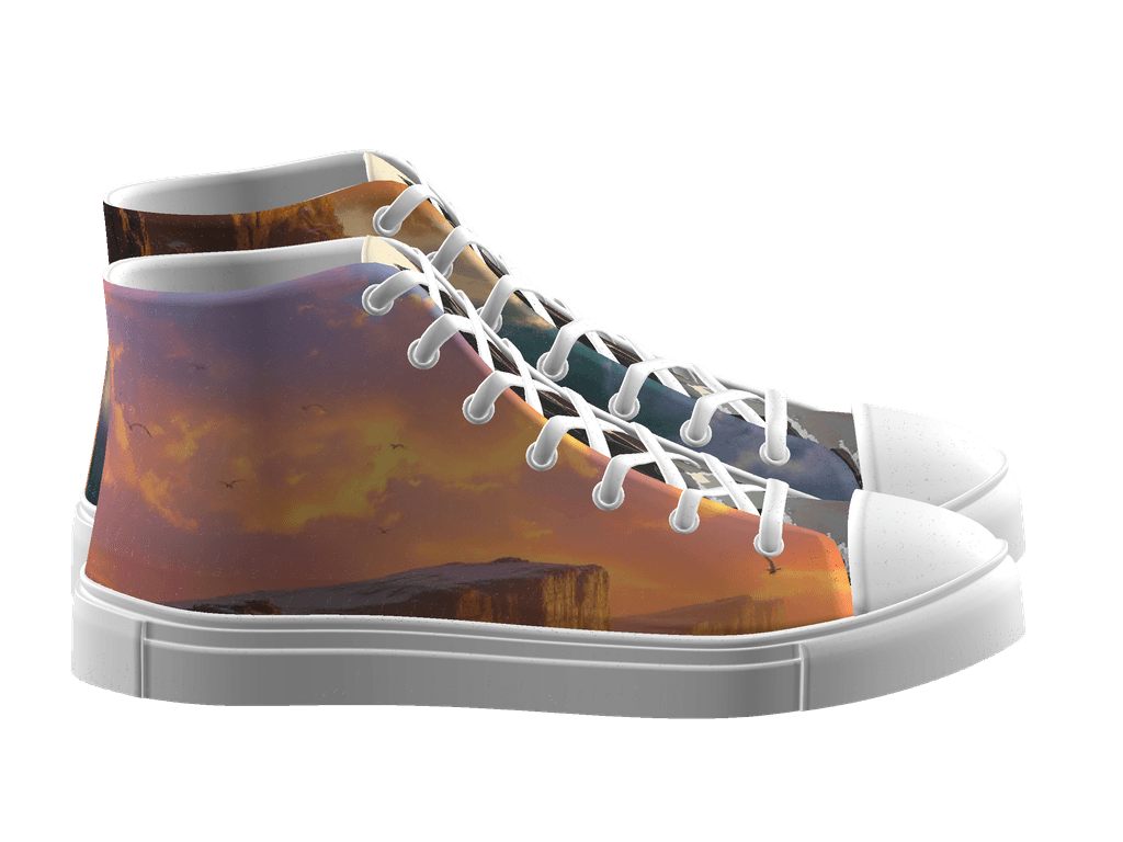 Women's High Top Canvas Shoes