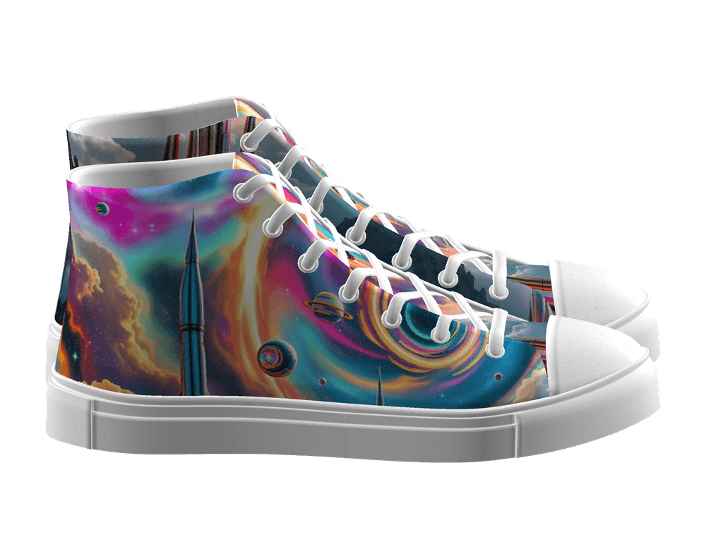 Women's High Top Canvas Shoes