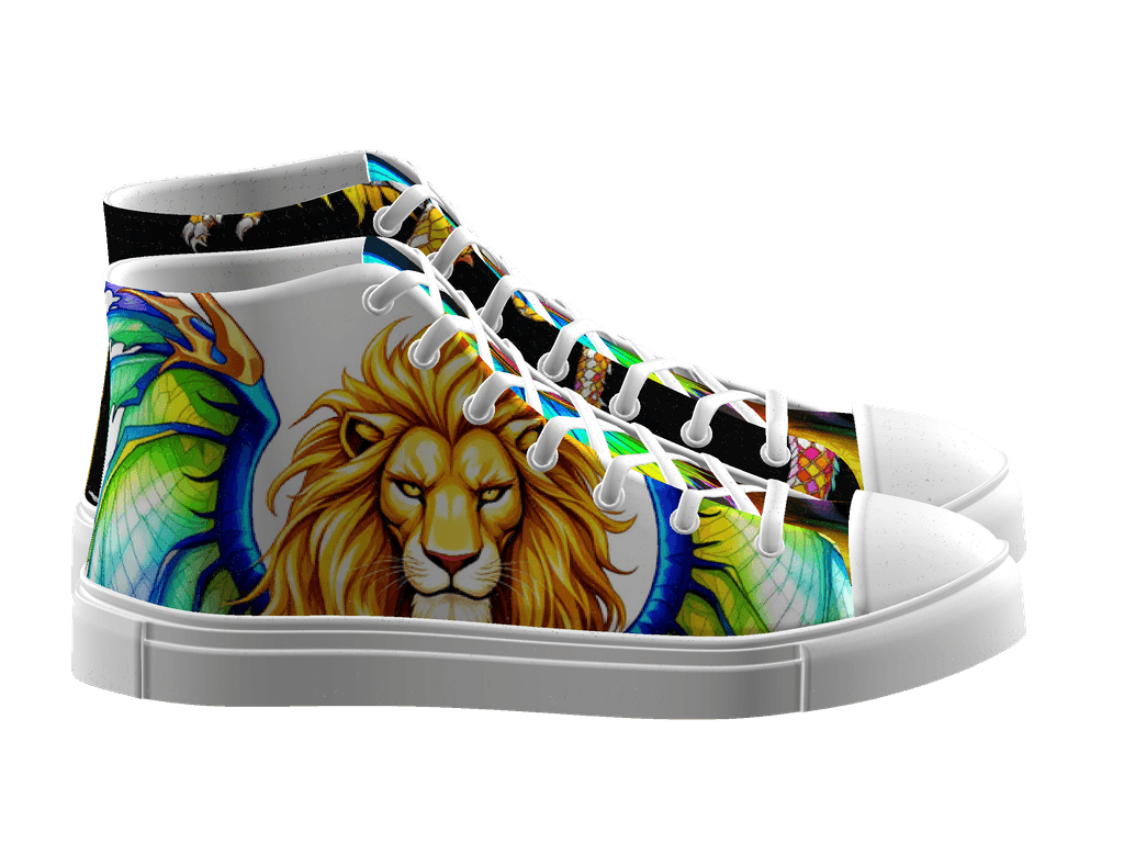 Men's High Top Canvas Shoes