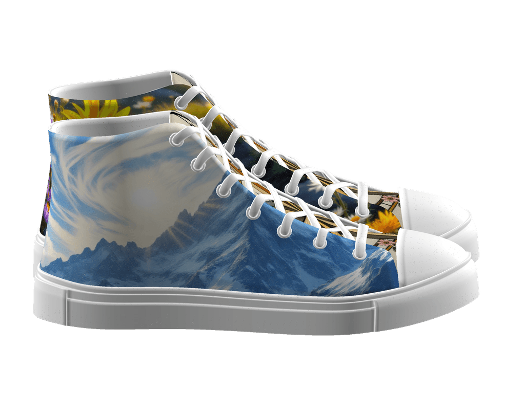 Men's High Top Canvas Shoes