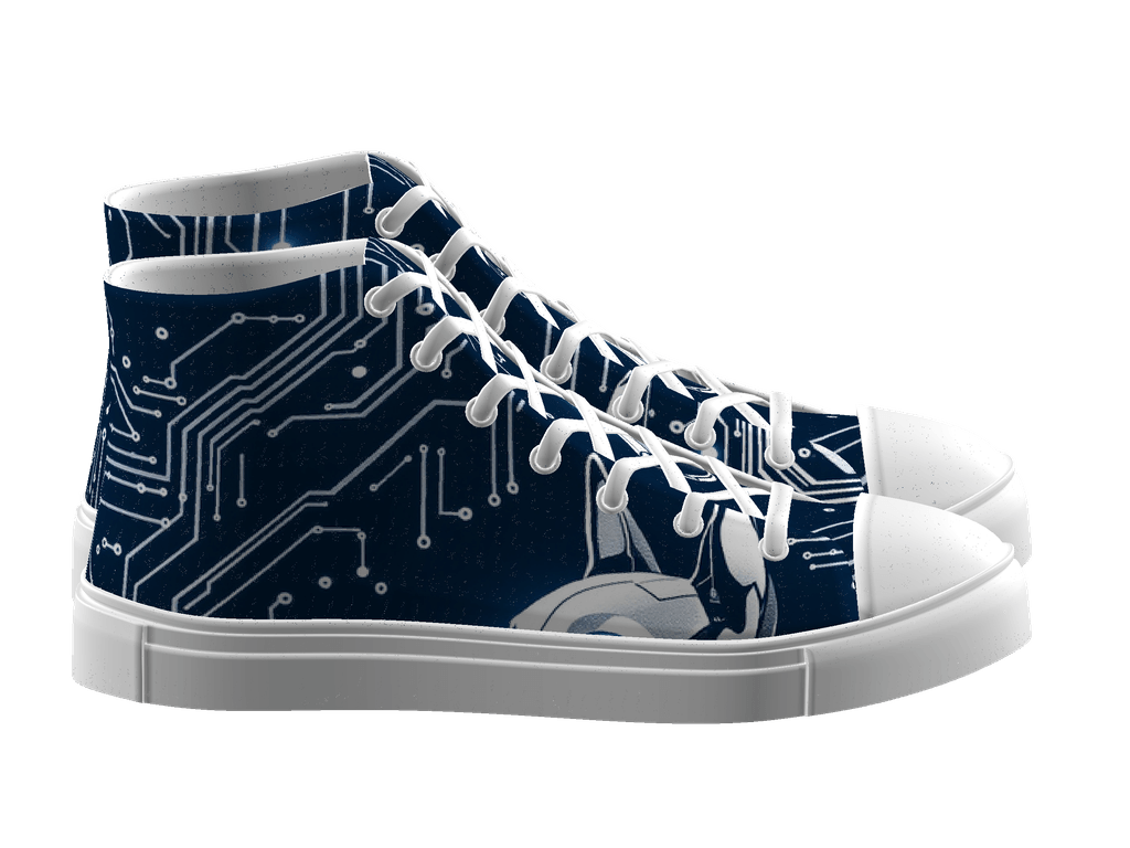 Men's High Top Canvas Shoes