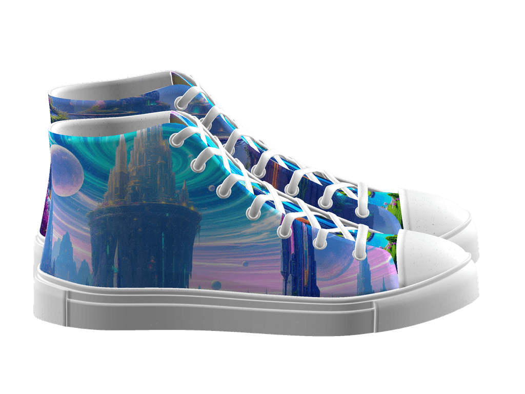 Women's High Top Canvas Shoes