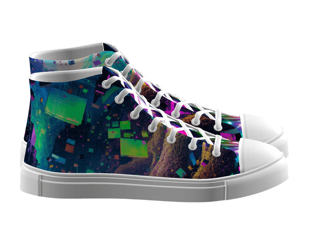 Women's High Top Canvas Shoes