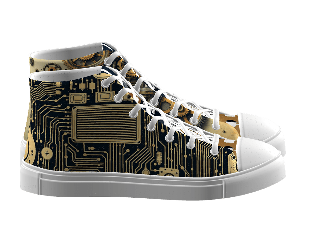 Women's High Top Canvas Shoes