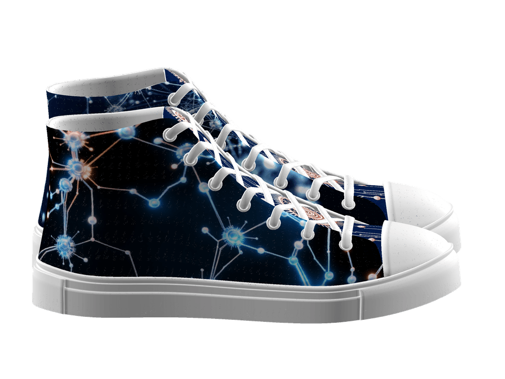 Women's High Top Canvas Shoes