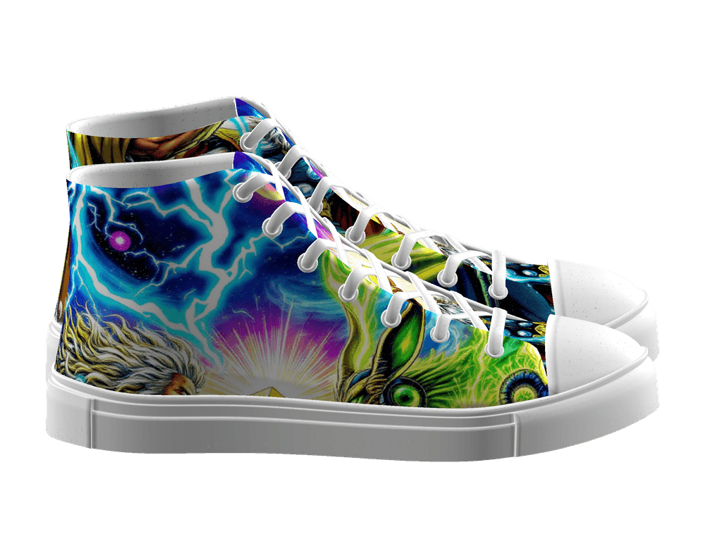 Women's High Top Canvas Shoes