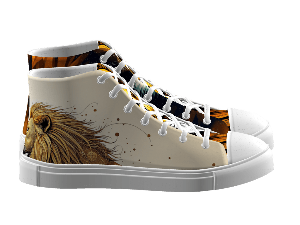 Men's High Top Canvas Shoes