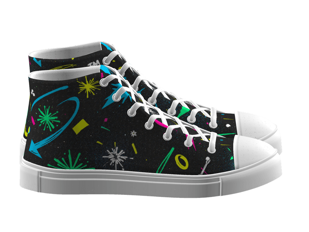 Men's High Top Canvas Shoes