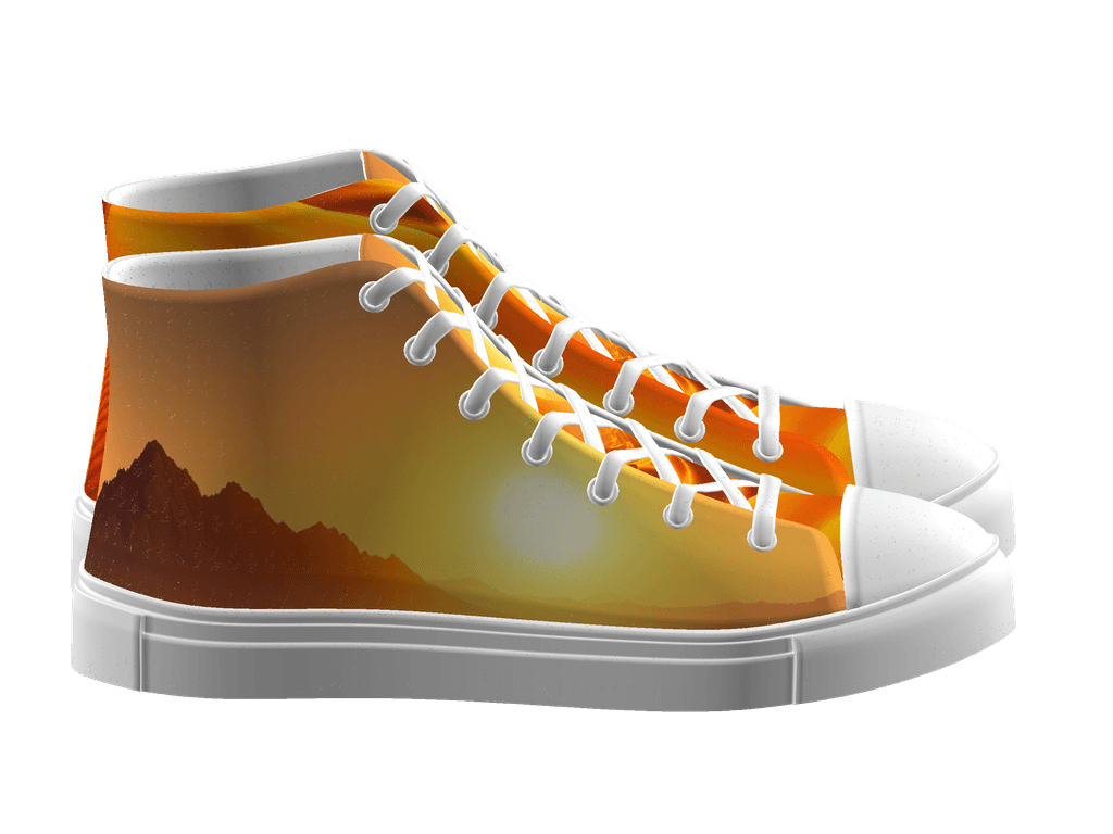 Women's High Top Canvas Shoes