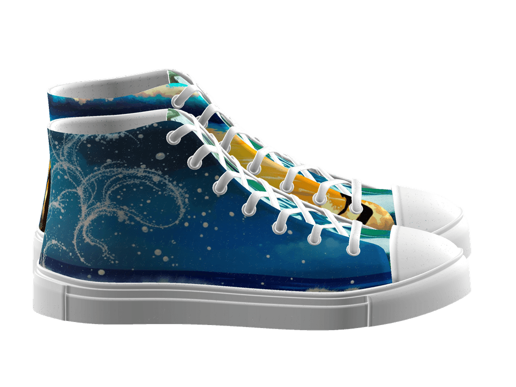 Men's High Top Canvas Shoes