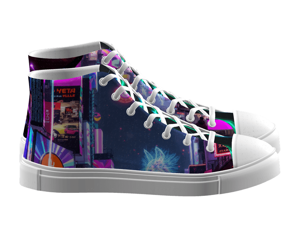 Women's High Top Canvas Shoes