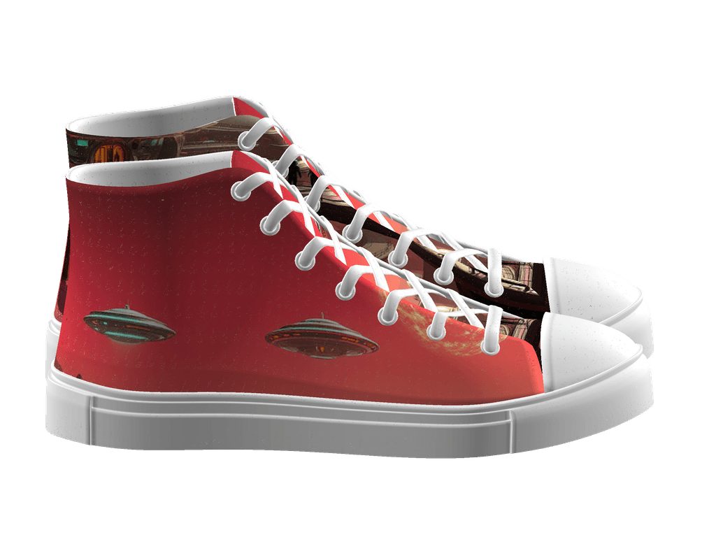 Women's High Top Canvas Shoes