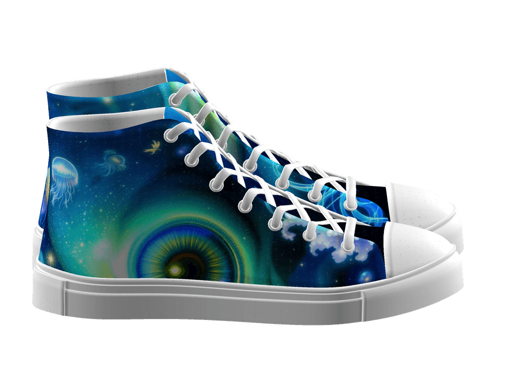 Women's High Top Canvas Shoes