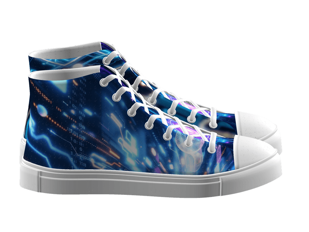 Women's High Top Canvas Shoes