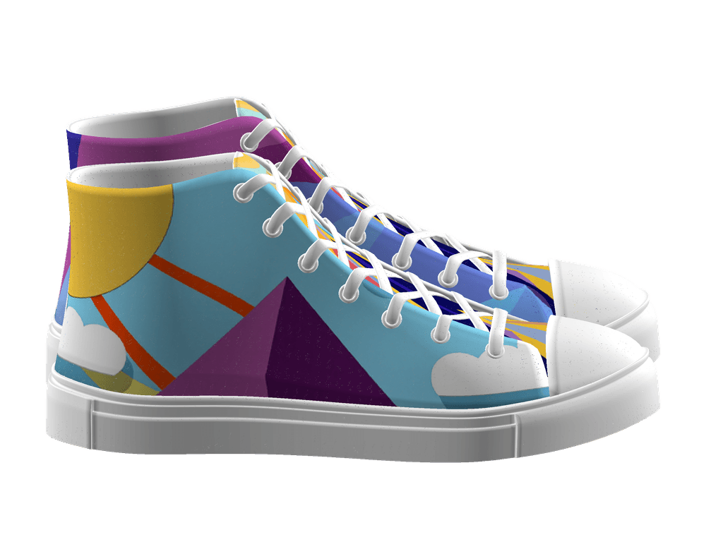 Men's High Top Canvas Shoes