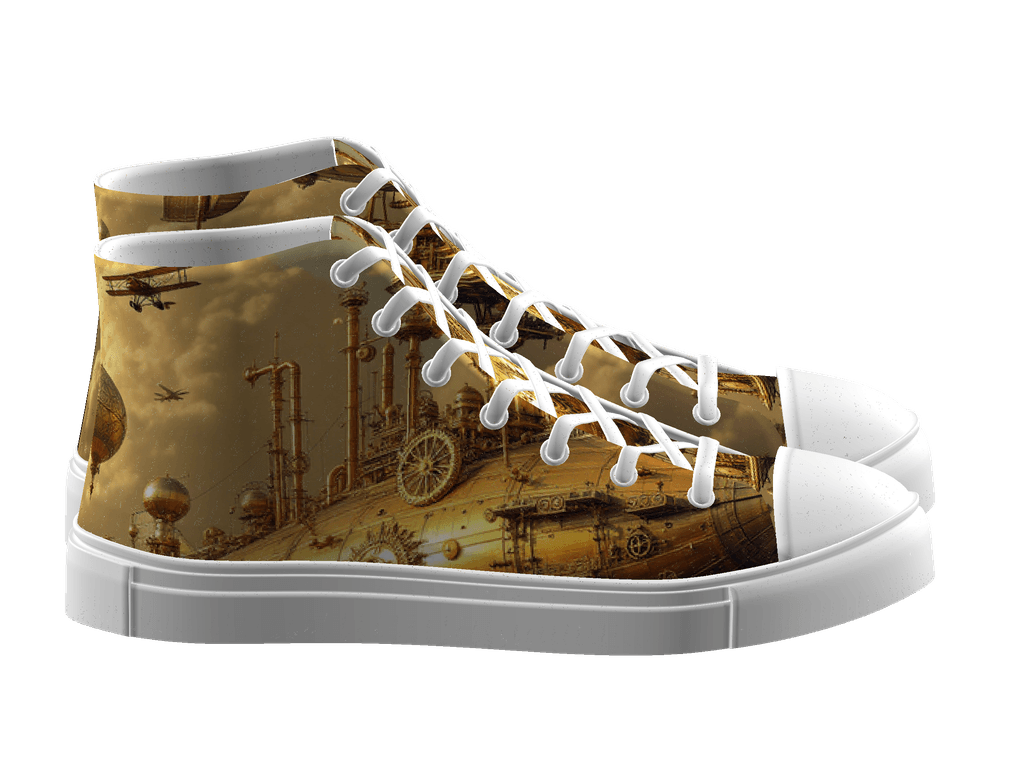 Men's High Top Canvas Shoes