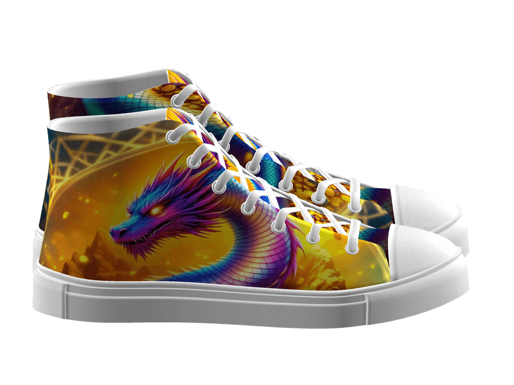 Men's High Top Canvas Shoes