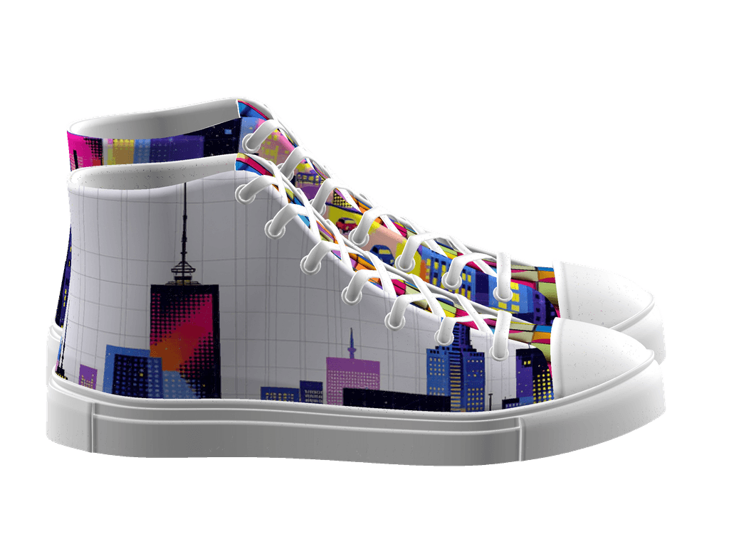 Women's High Top Canvas Shoes