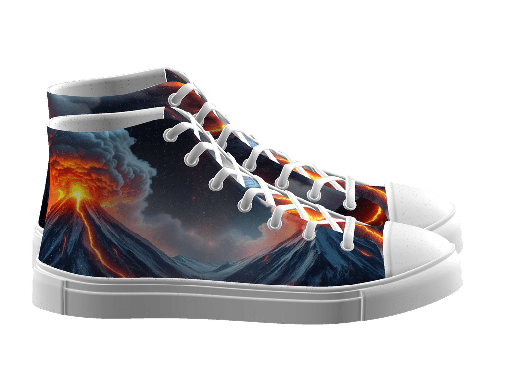 Women's High Top Canvas Shoes