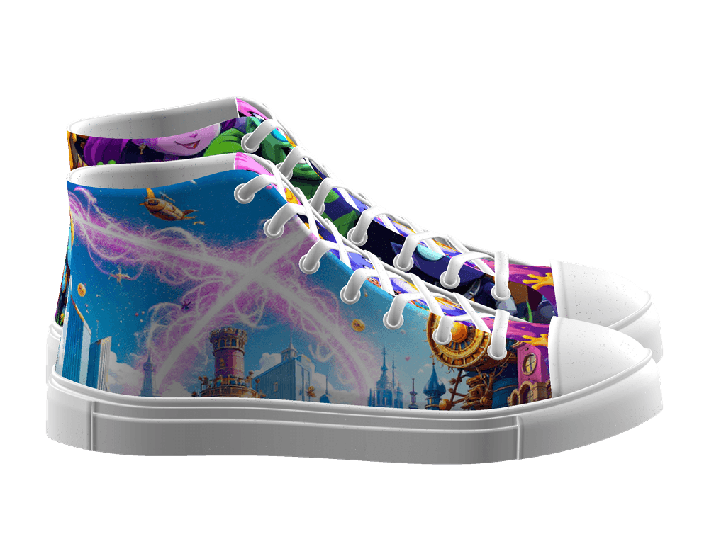 Women's High Top Canvas Shoes