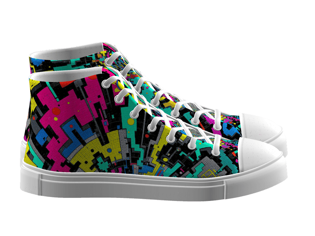 Men's High Top Canvas Shoes