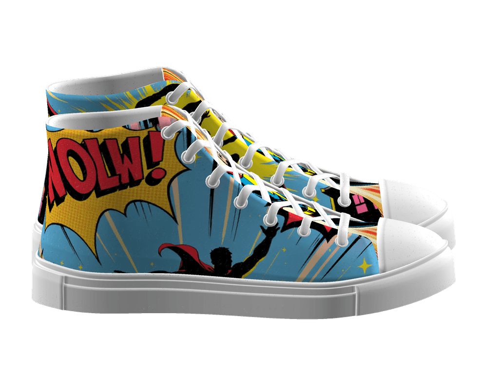 Men's High Top Canvas Shoes