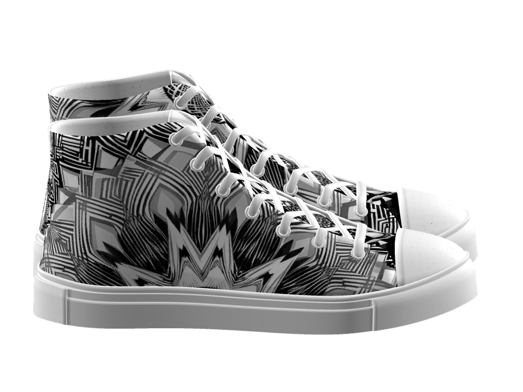 Women's High Top Canvas Shoes