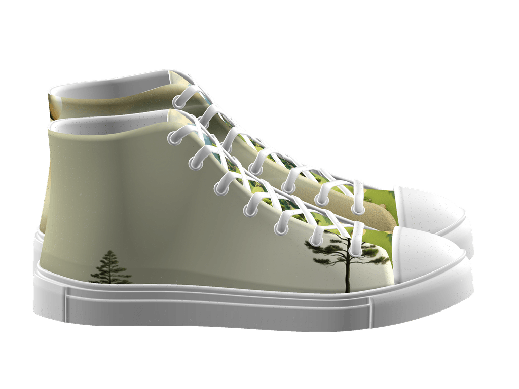 Women's High Top Canvas Shoes